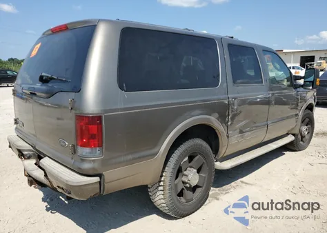 2005 Ford Excursion Eddie Bauer from USA, damaged, VIN 1FMSU45P05EB01717